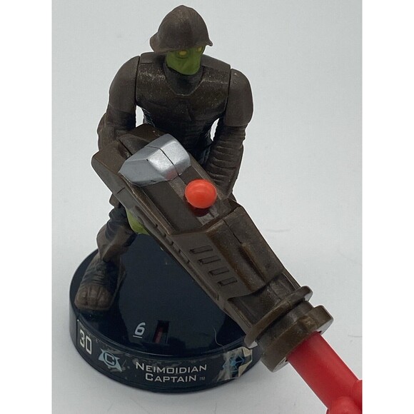 Star Wars Attacktix Lot 13 Pieces Number 30 Han Solo Wookie Captain Darth Boba - Picture 15 of 16